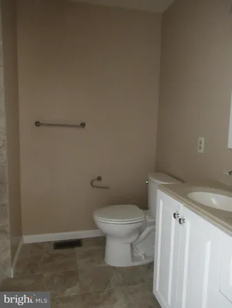 a view of a glass door