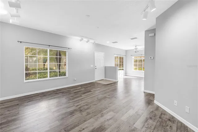 a view of empty room