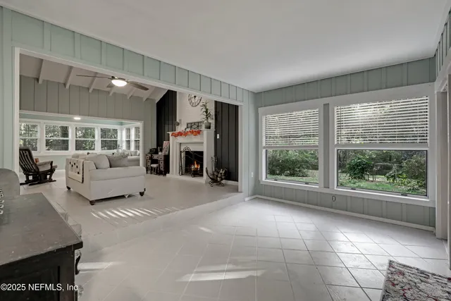 a view of a outdoor space with a patio