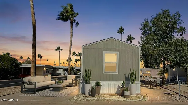 a front view of a house with a porch