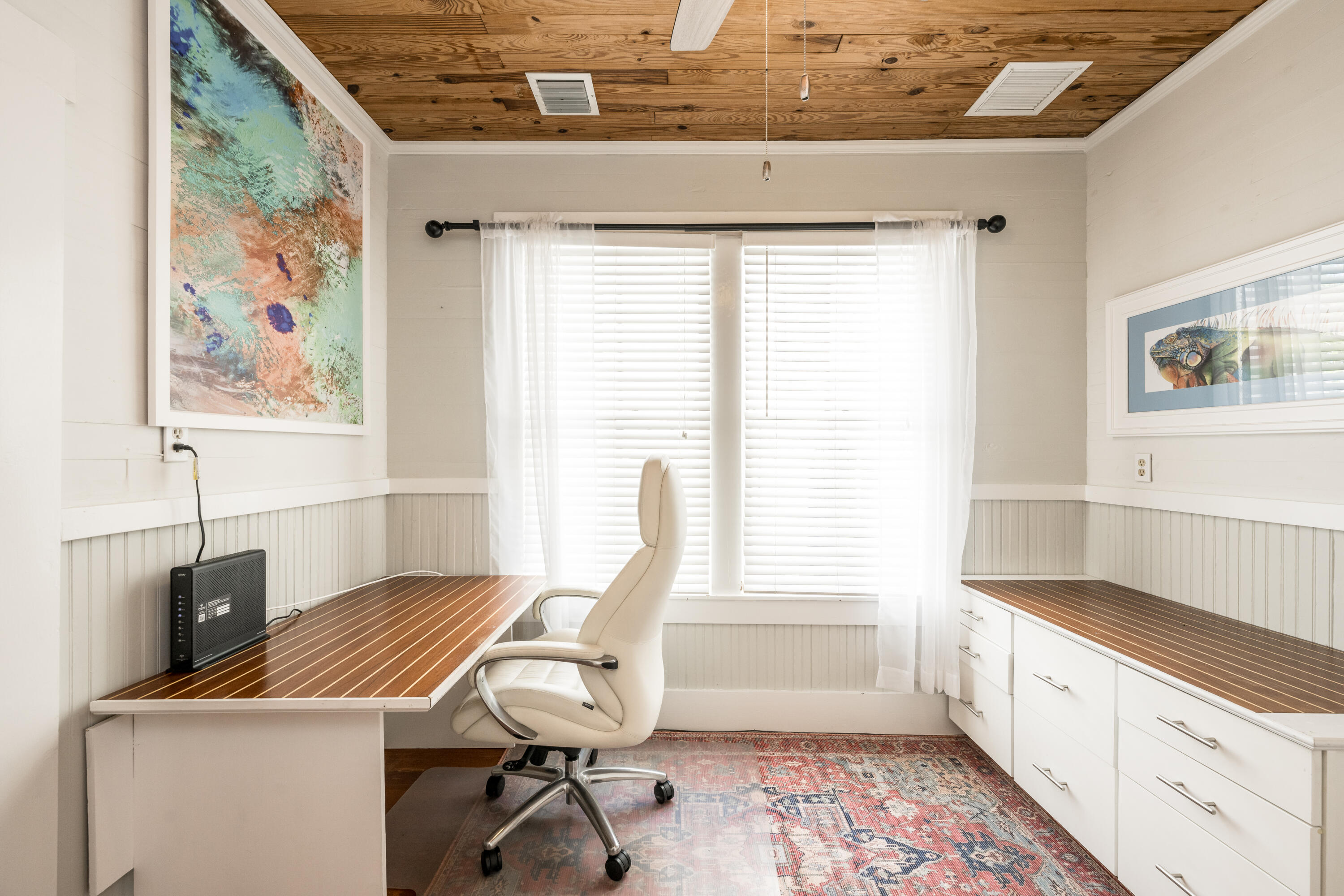 1416 Catherine Street Key West, FL 33040 - Photo 13 of 53 a view of a workspace with furniture and a window