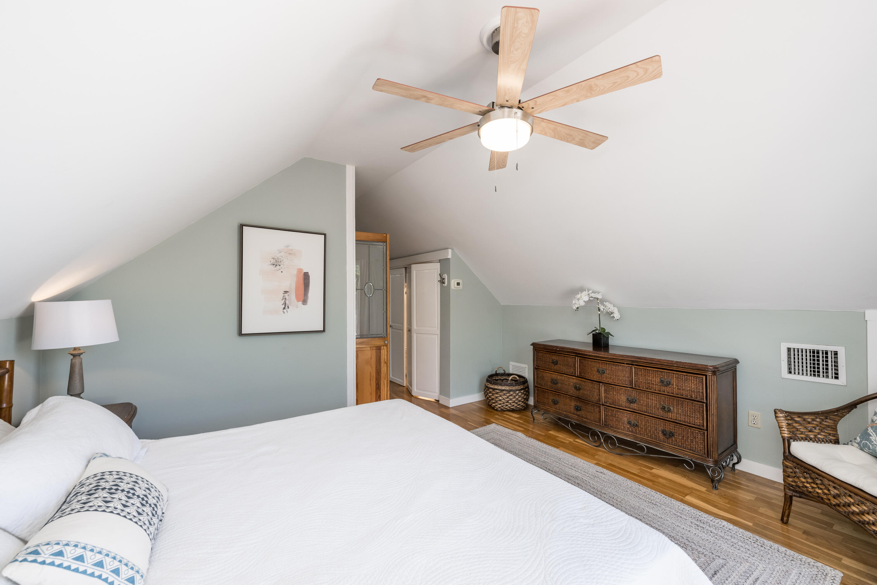 1416 Catherine Street Key West, FL 33040 - Photo 44 of 53 a bedroom with a bed and a chandelier