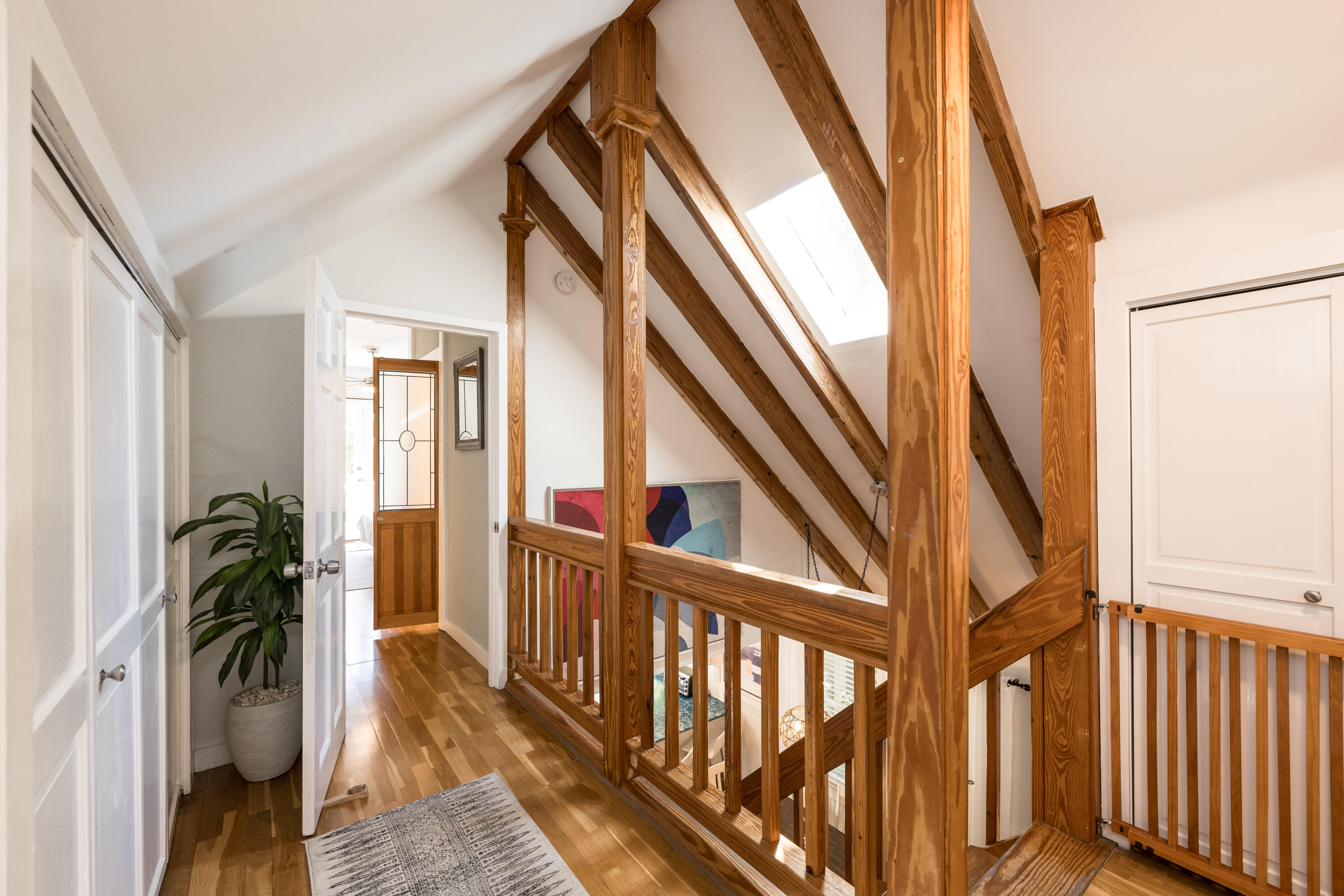 1416 Catherine Street Key West, FL 33040 - Photo 50 of 53 a view of an entryway with wooden floor and stairs