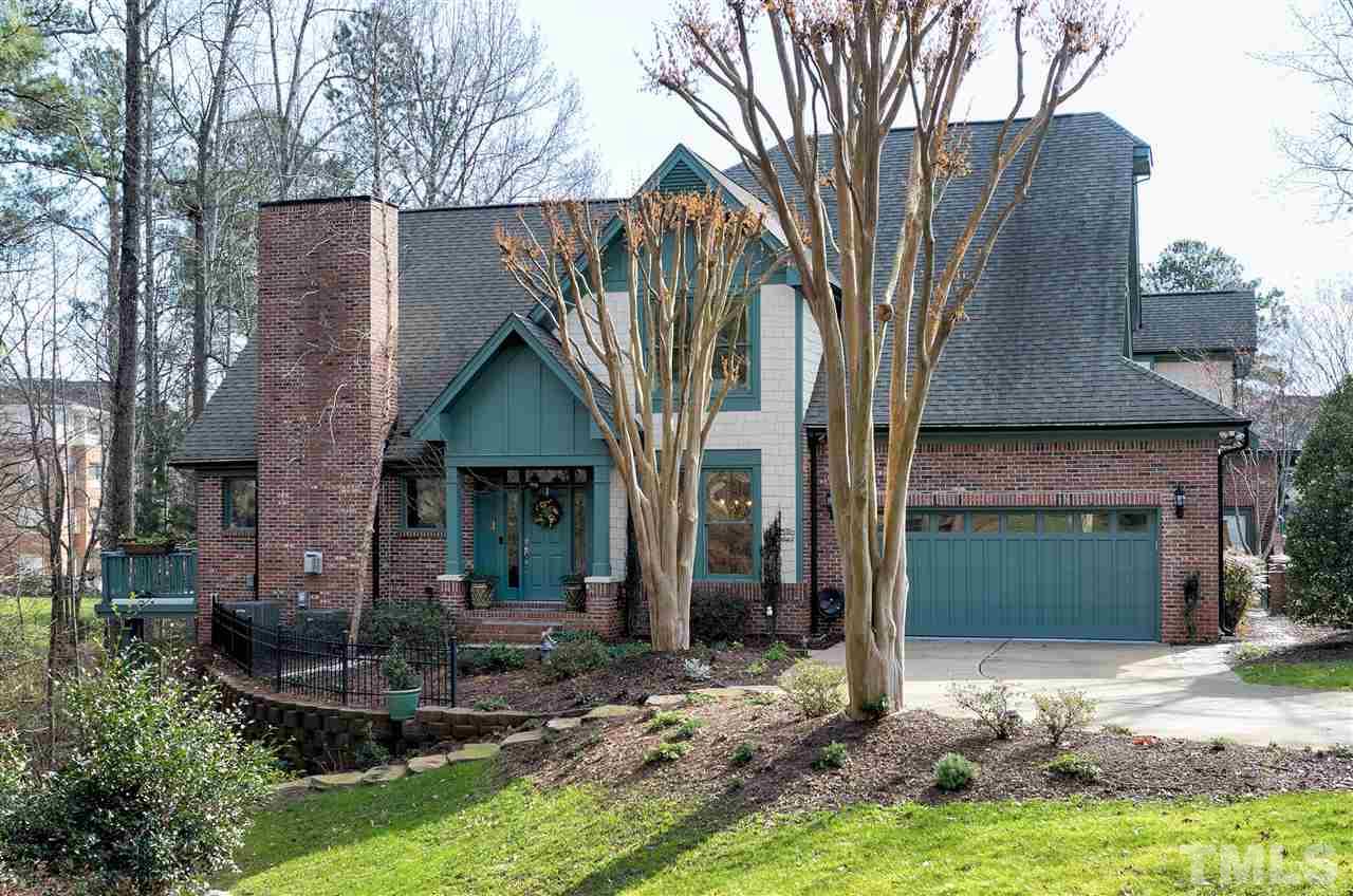 Great curb appeal with brick and hardiplank exterior. Covered front porch. Just wait until those Crepe Myrtles bloom!