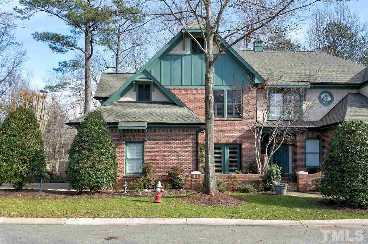 8216 Lloyd Allyns Way Raleigh, NC 27615 - Photo 24 of 30 European flair with a quaint walled courtyard with a fountain and room for a bistro table. Come take a look! Sweet spot for morning coffee.