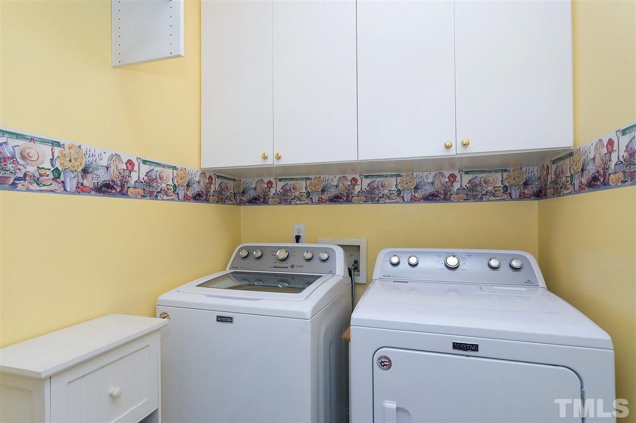 8216 Lloyd Allyns Way Raleigh, NC 27615 - Photo 26 of 30 First floor laundry room completes the option for main level living!