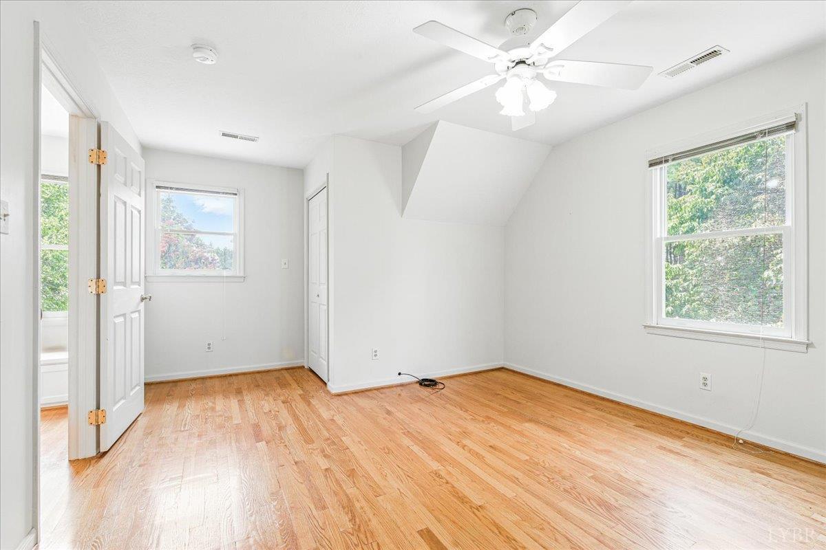530 Patteson School Road Appomattox, VA 24522 - Photo 26 of 45 wooden floor in an empty room with a window