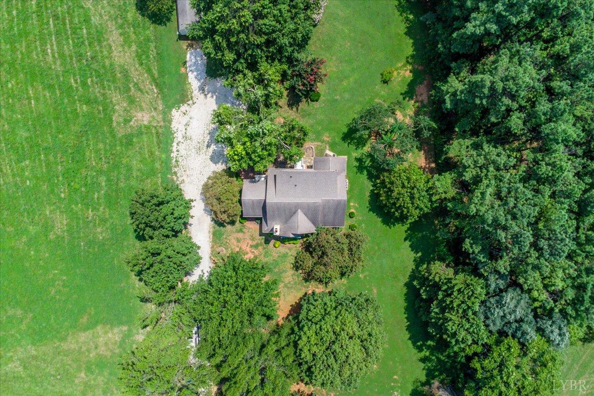 530 Patteson School Road Appomattox, VA 24522 - Photo 41 of 45 an aerial view of a house with pool yard and outdoor seating