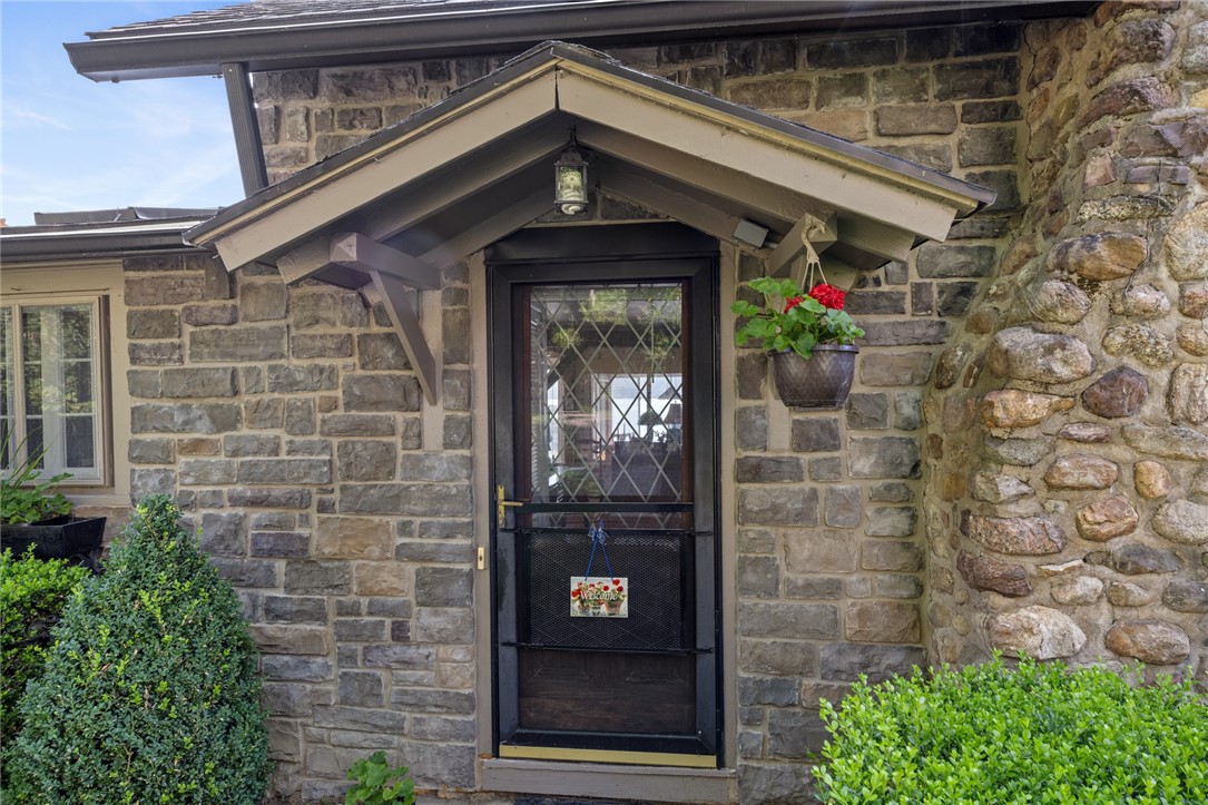 5317 West Lake Road Geneseo, NY 14454 - Photo 13 of 50 ENTRANCE TO "ENGLISH COUNTRY STONE COTTAGE" HOME