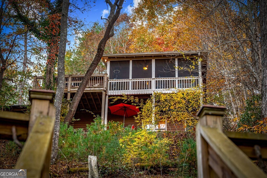 90 Hay Lane Morganton, GA 30560 - Photo 54 of 77 front view of a house with a yard