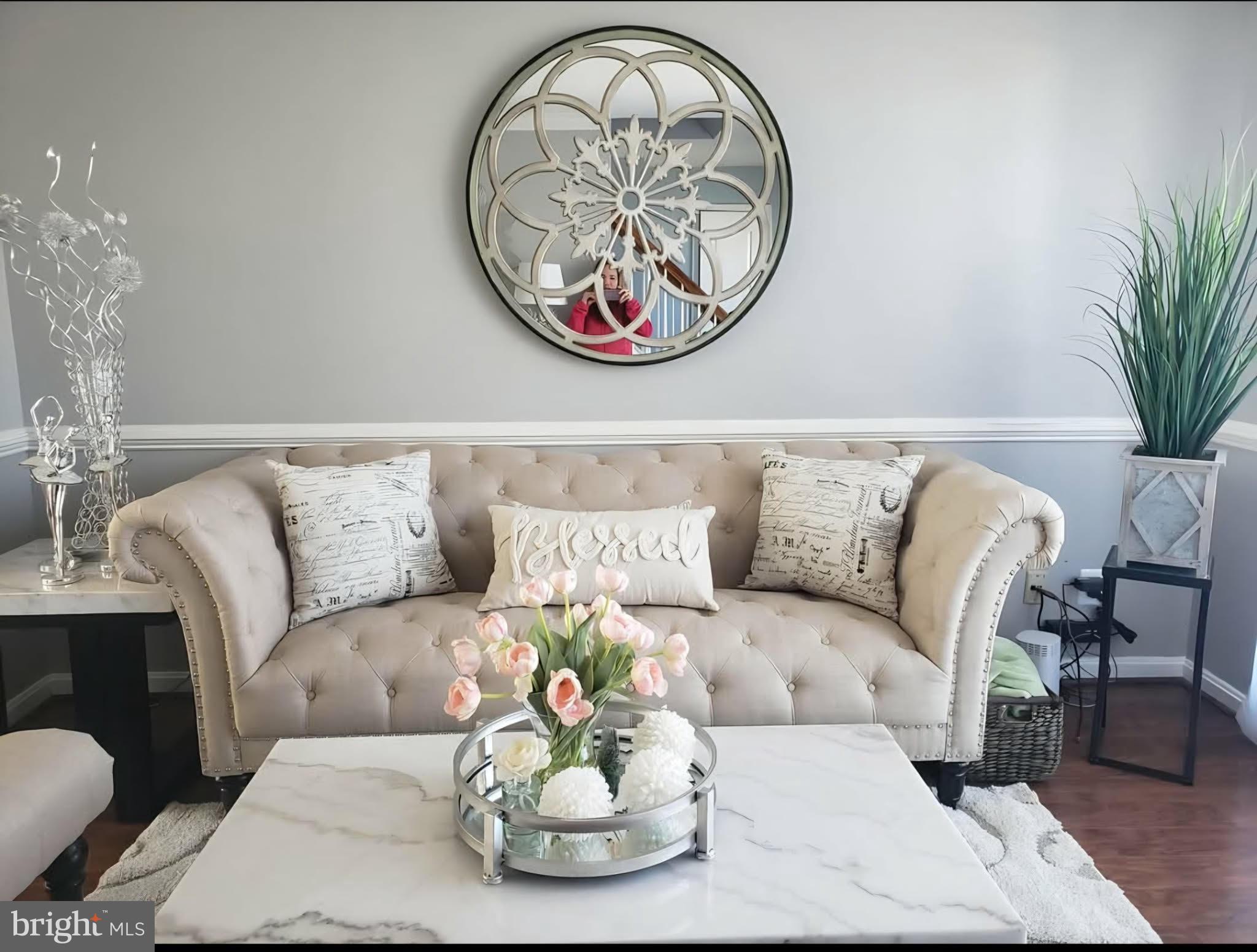 8113 Alan Tree Road Rosedale, MD 21237 - Photo 2 of 13 a living room with furniture flowerpot and window