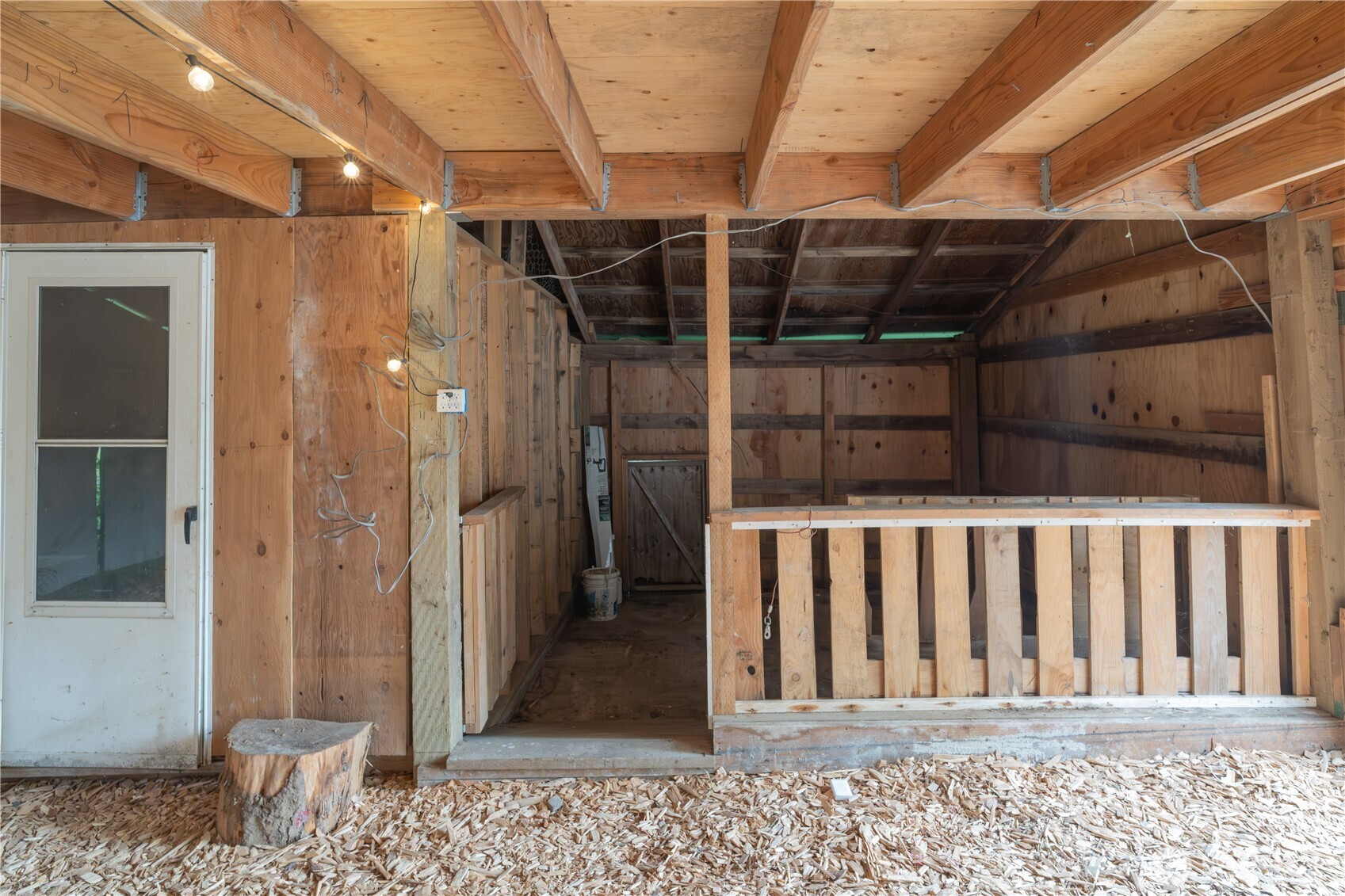 21405 Thompson Creek Road Southeast Tenino, WA 98589 - Photo 25 of 26 a view of a wooden door