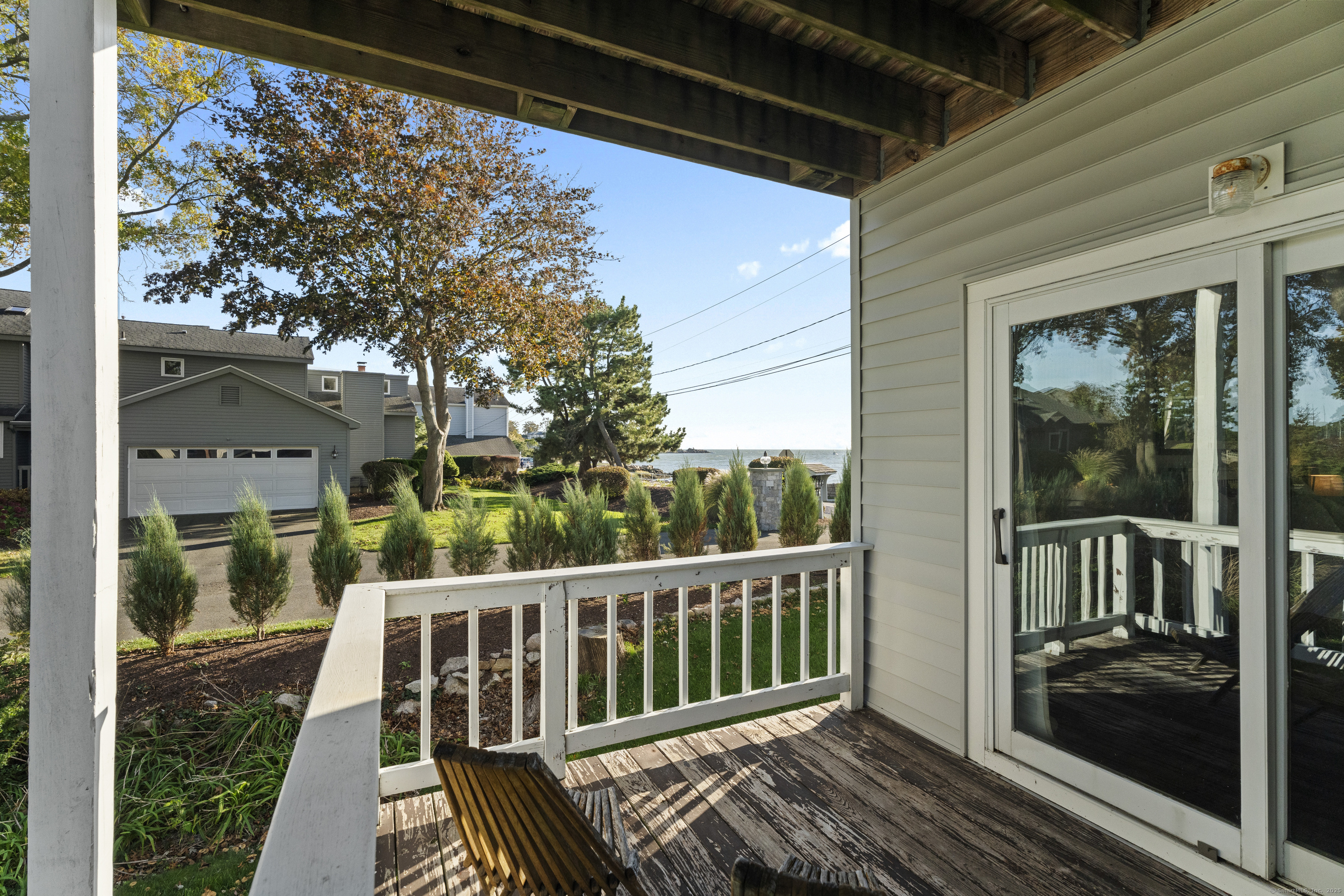 21 Harbor Street Branford, CT 06405 - Photo 23 of 40 a view of balcony with wooden floor