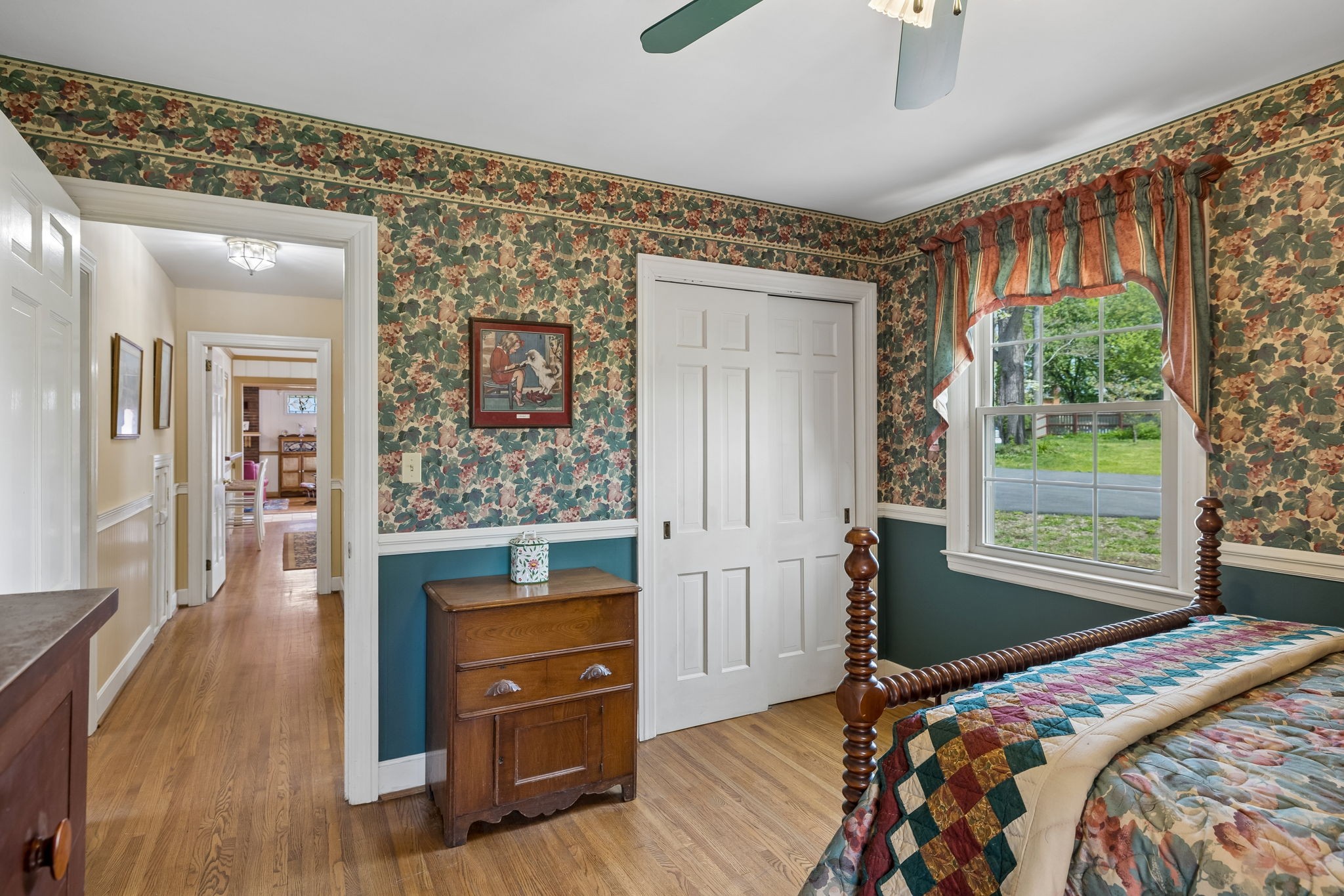 3120 Knobdale Road Nashville, TN 37214 - Photo 11 of 65 a bedroom with a bed and a wooden floor