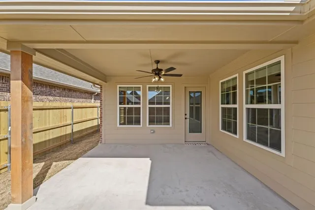a view of front door