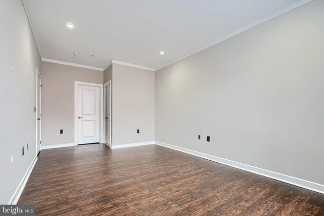 a view of empty room