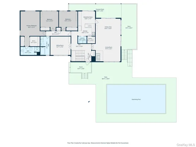 a picture of a floor plan