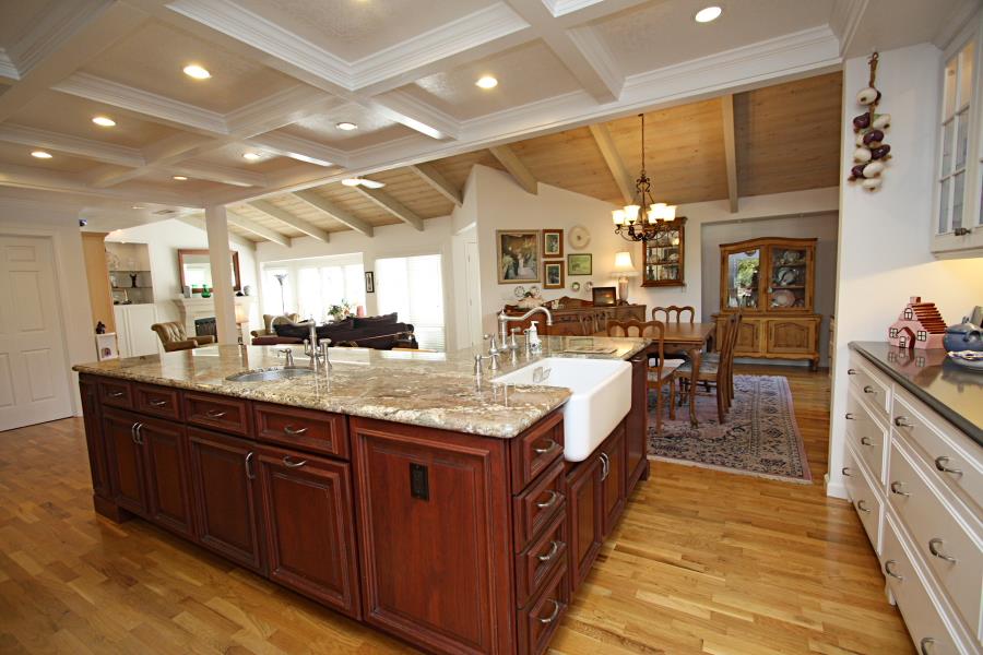 3999 Cherryvale Avenue Soquel, CA 95073 - Photo 8 of 23 a kitchen with granite countertop lots of counter top space