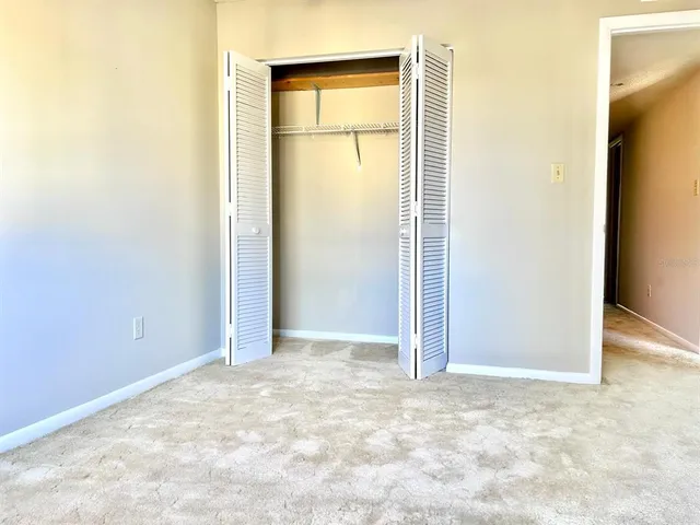 a view of a room with a chandelier