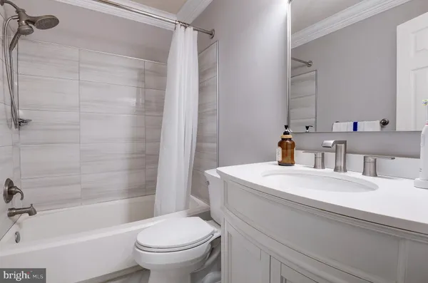 a bathroom with a sink a toilet and a bathtub