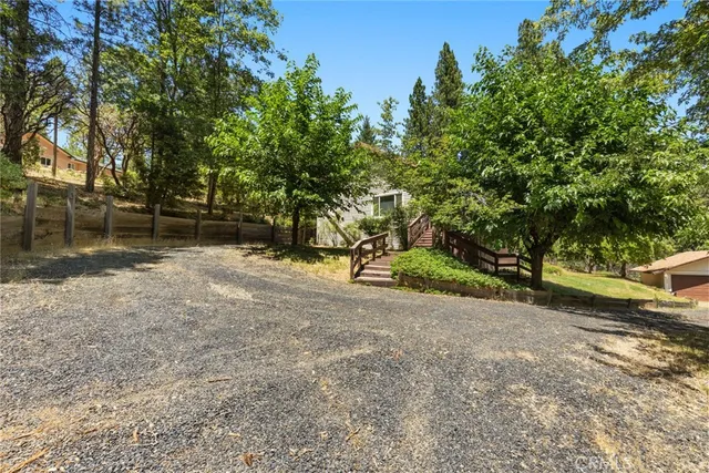 a view of a lake with a trees