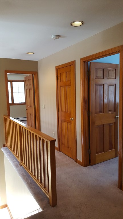 1261 Shannock Road Charlestown, RI 02813 - Photo 11 of 27 hallway to bedroom #2 on right and masterbedroom suite