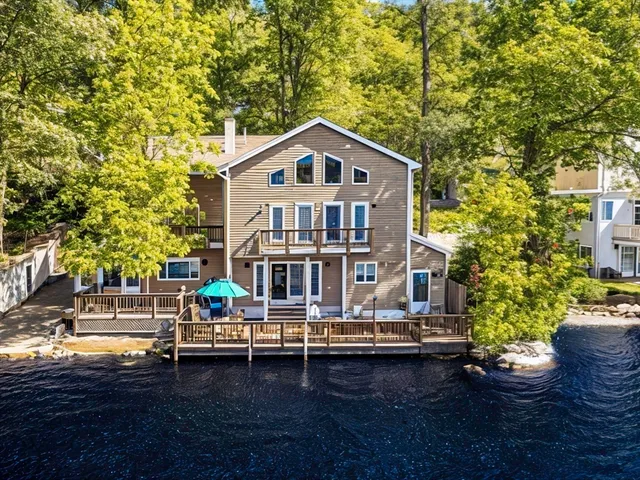 front view of a house with a large windows