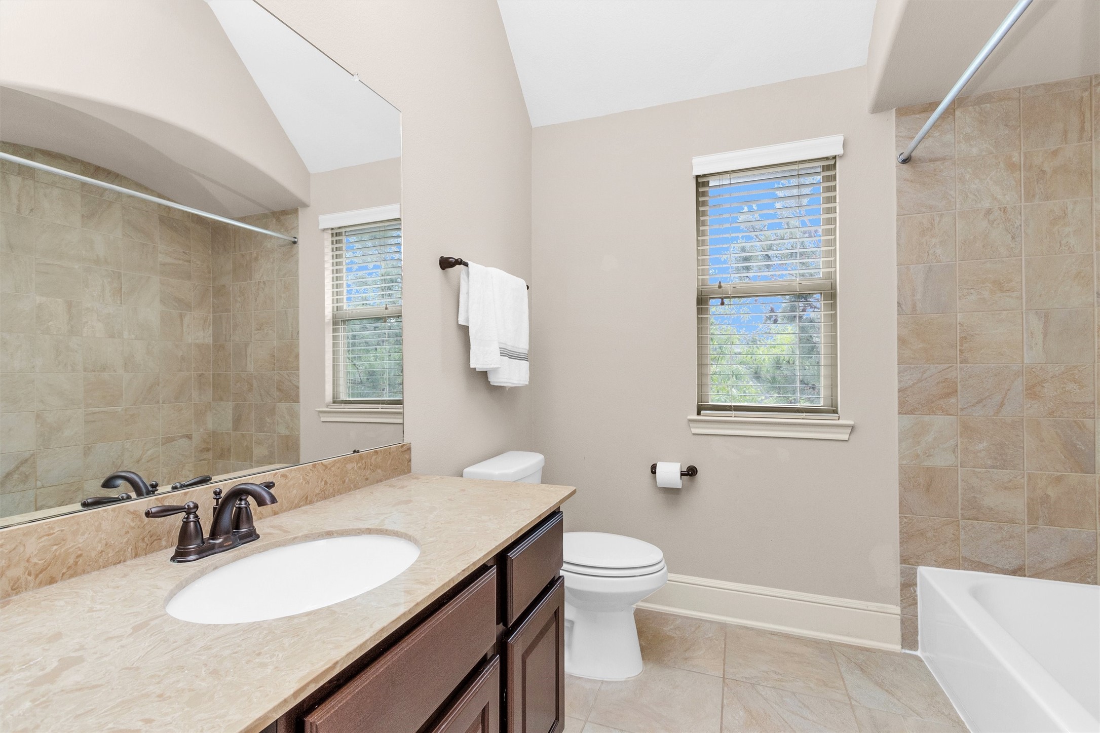 17203 Prairie Falcon Lane Conroe, TX 77385 - Photo 29 of 30 Bathroom 4 upstairs