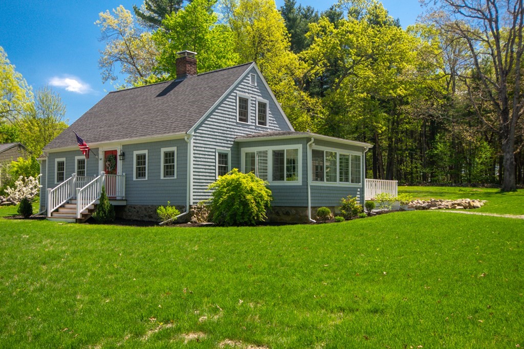 240 Summer Street Walpole, MA 02071 - Photo 2 of 34 a view of a house with a yard and sitting area