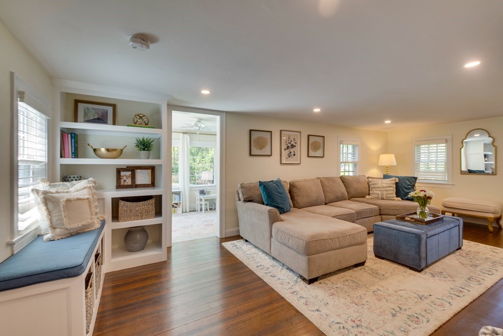 240 Summer Street Walpole, MA 02071 - Photo 5 of 34 a living room with furniture and a wooden floor