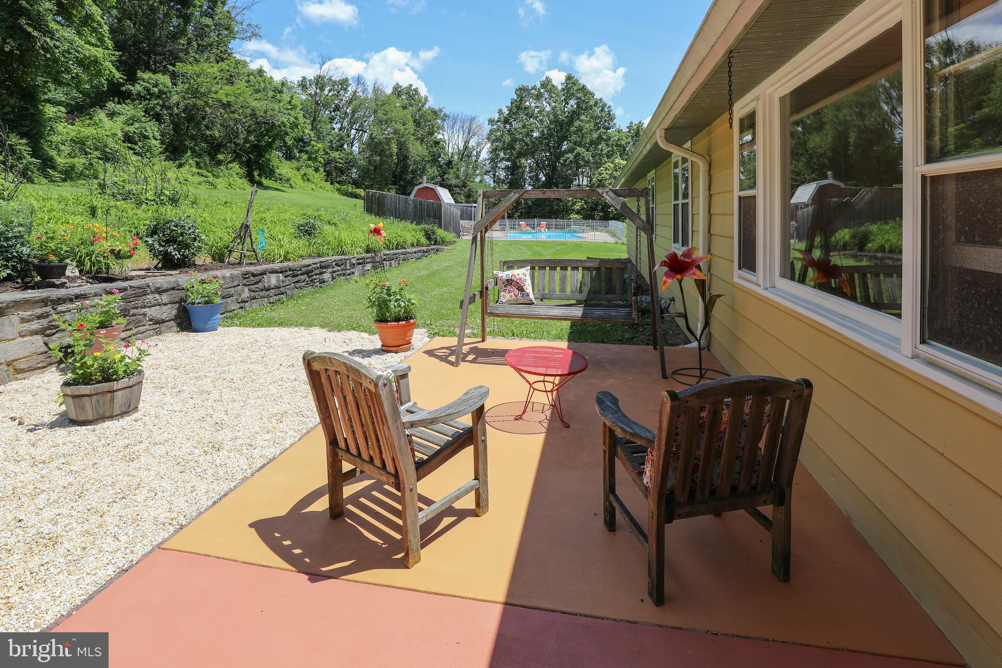 975 Limekiln Road Doylestown, PA 18901 - Photo 9 of 47 Relaxing on the Patio