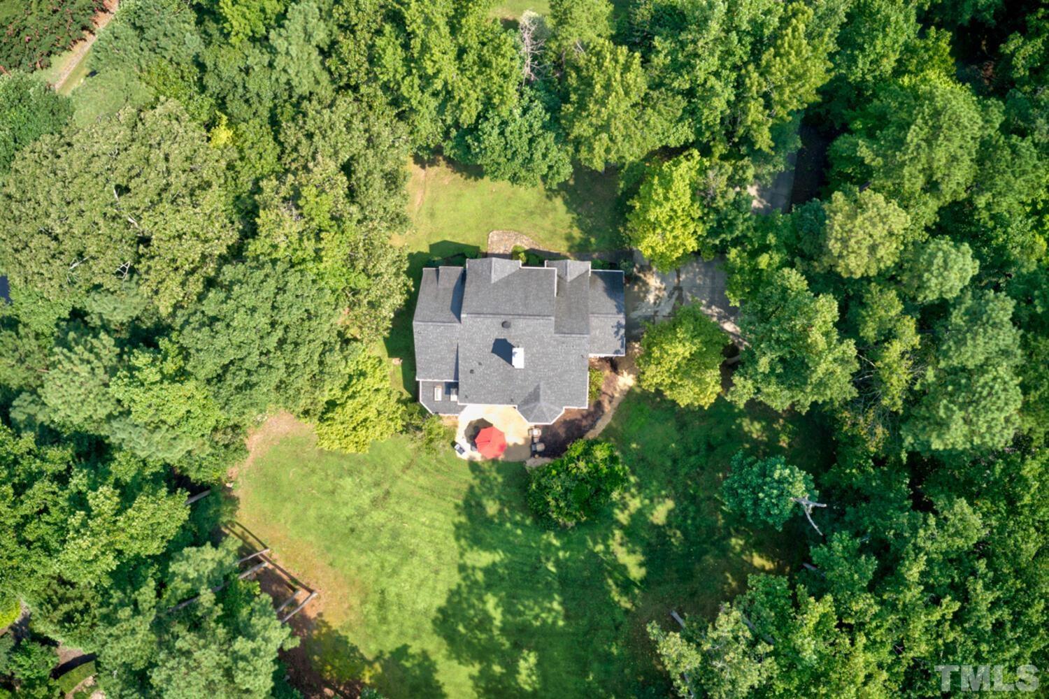 2021 Rolling Rock Road Wake Forest, NC 27587 - Photo 2 of 27 an aerial view of a house with a yard