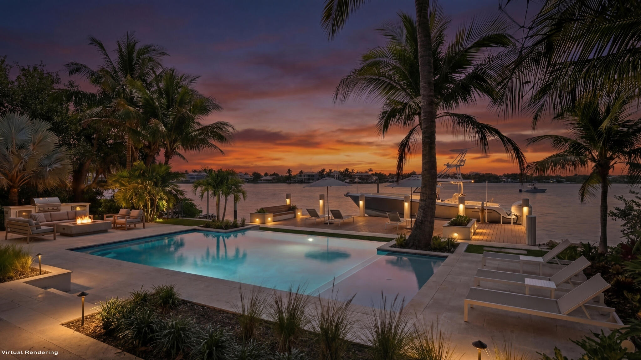 1305 Peninsular Road Jupiter, FL 33469 - Photo 10 of 23 a view of a street with palm trees