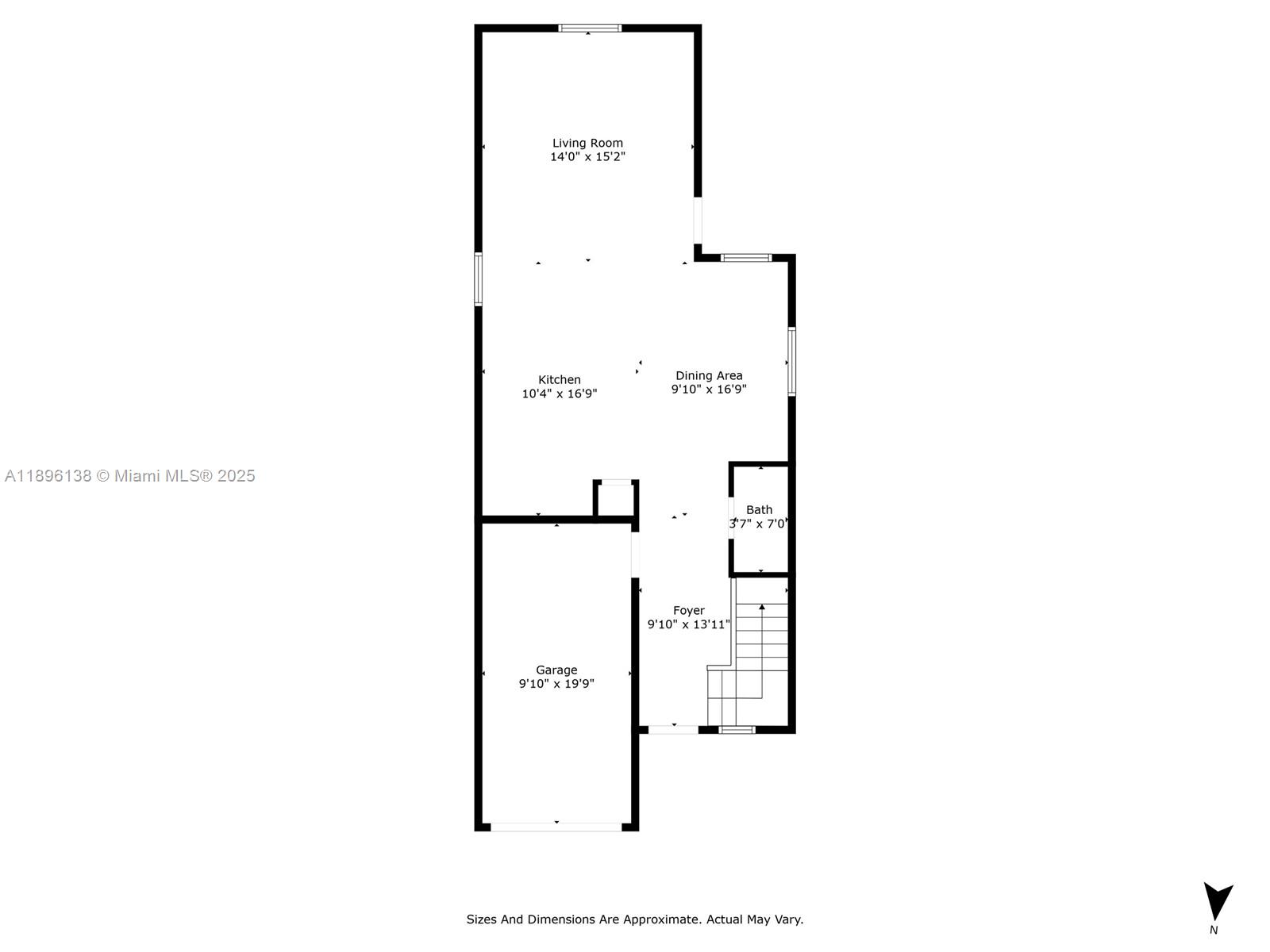 2405 Northwest 131st Street Miami, FL 33167 - Photo 6 of 38 a picture of a floor plan