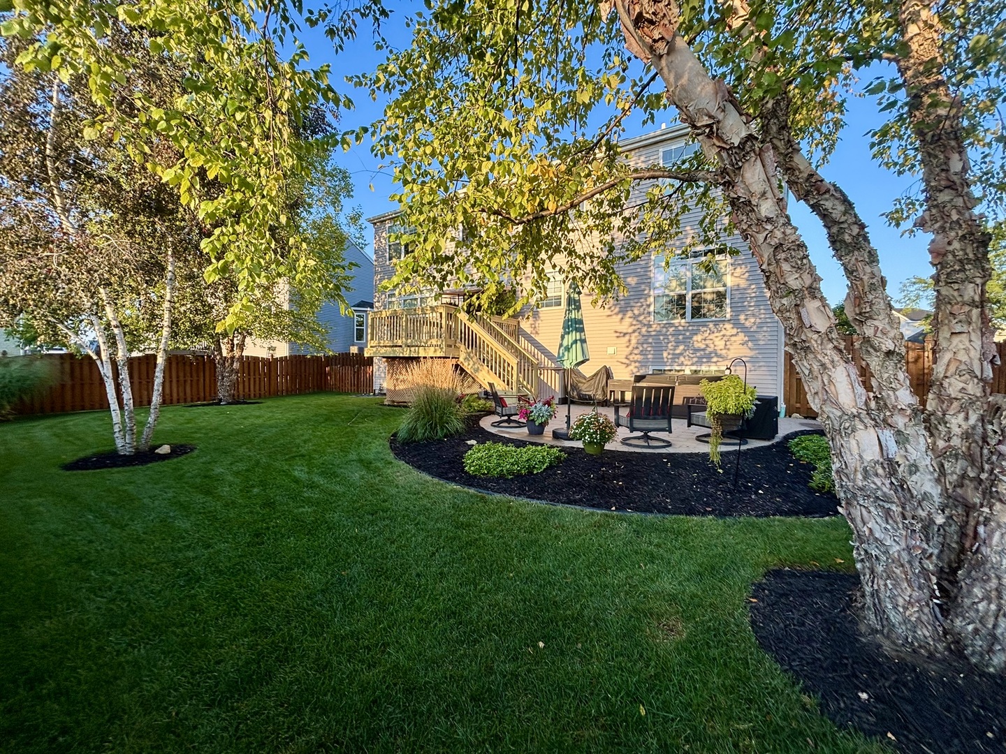 2681 Braeburn Way Woodstock, IL 60098 - Photo 33 of 41 a view of a house with a backyard