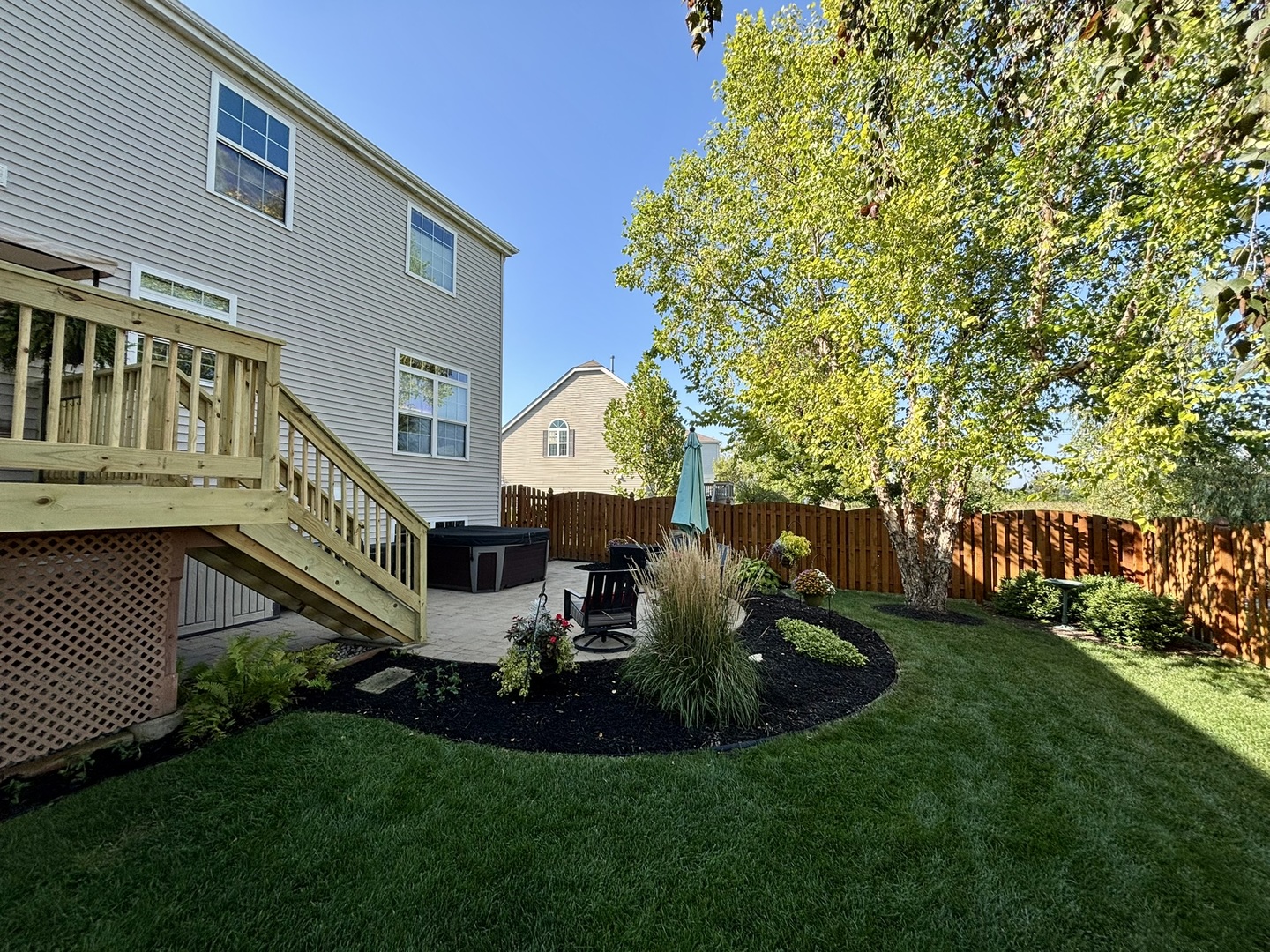 2681 Braeburn Way Woodstock, IL 60098 - Photo 34 of 41 a view of a house with a yard balcony and sitting area