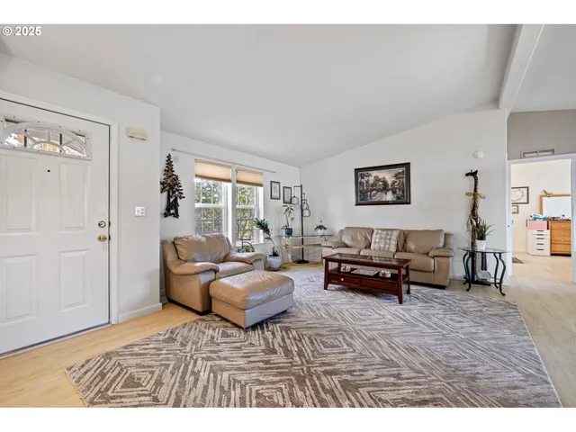 a bedroom with furniture and a couch