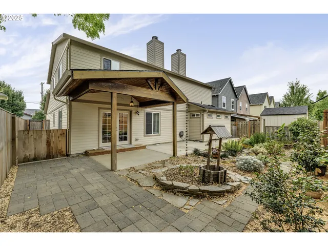 a house with yard in front of it