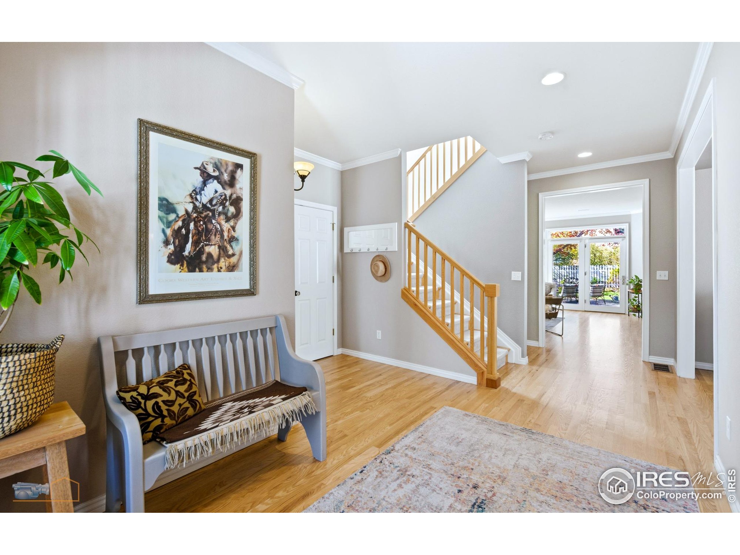 4921 Fountain Street Boulder, CO 80304 - Photo 3 of 50 a living room with furniture and a wooden floor