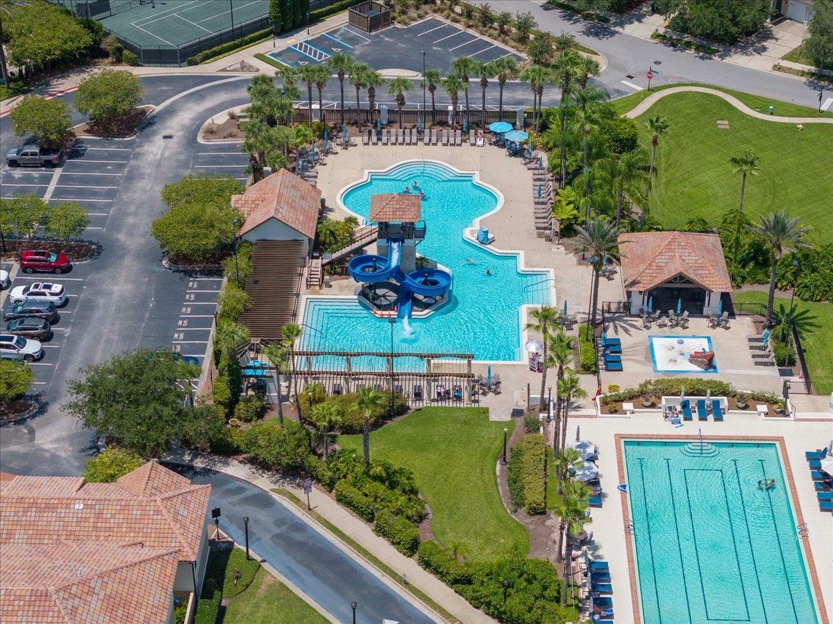 110 Ceja Way St. Augustine, FL 32095 - Photo 66 of 78 an aerial view of a swimming pool patio swimming pool and outdoor seating