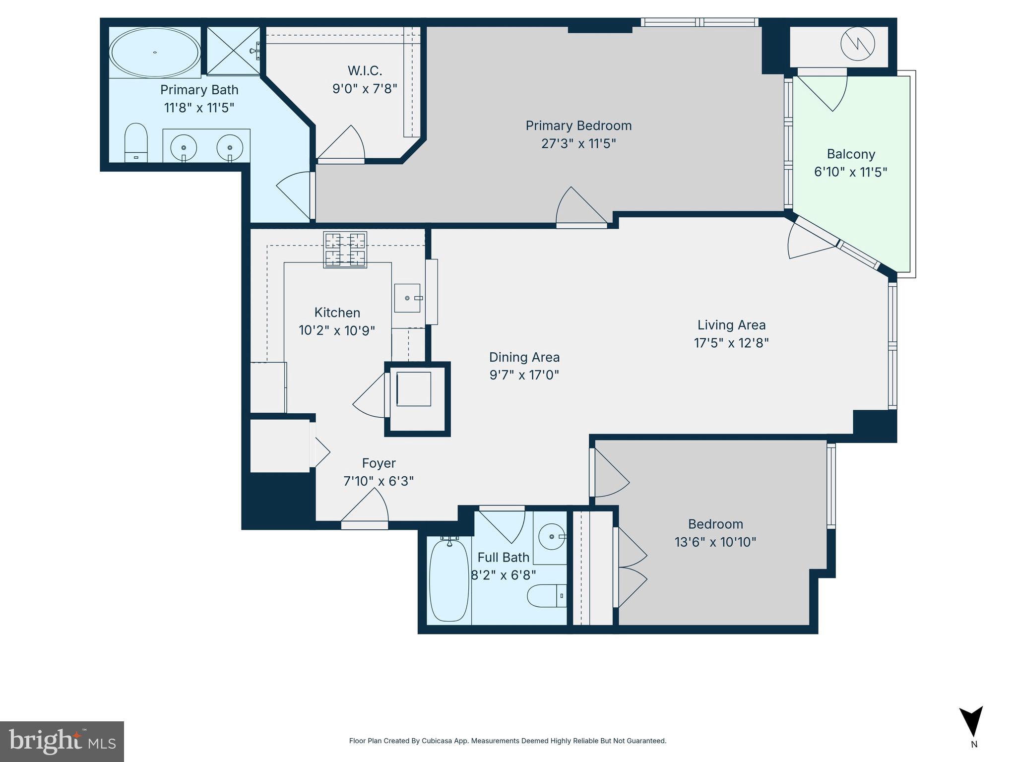 3650 South Glebe Road, Unit 642 Arlington, VA 22202 - Photo 36 of 36 Floor Plan