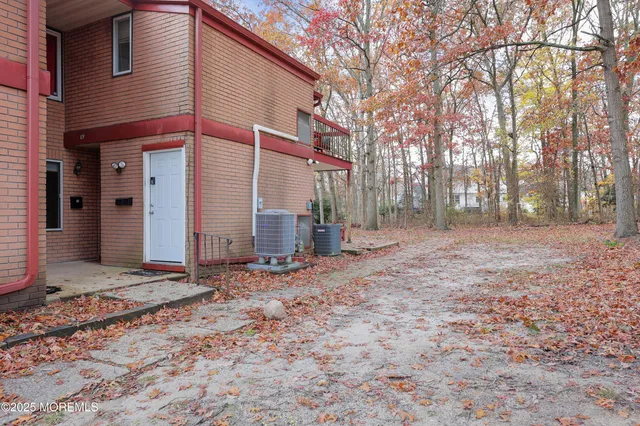 a backyard of a house