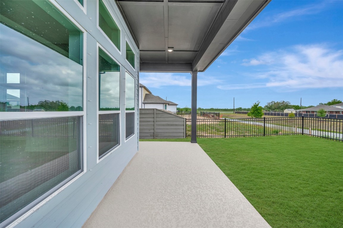 2423 Msn Hts Way Manvel, TX 77578 - Photo 9 of 49 a view of a garden with an outdoor space