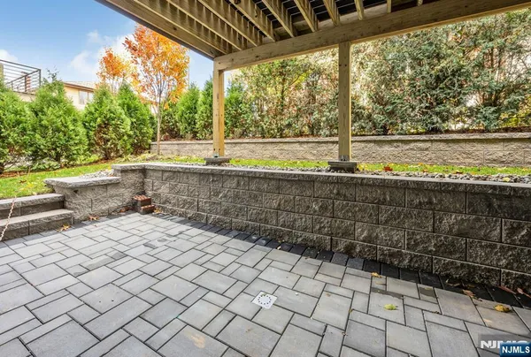 a outdoor view with a sitting space