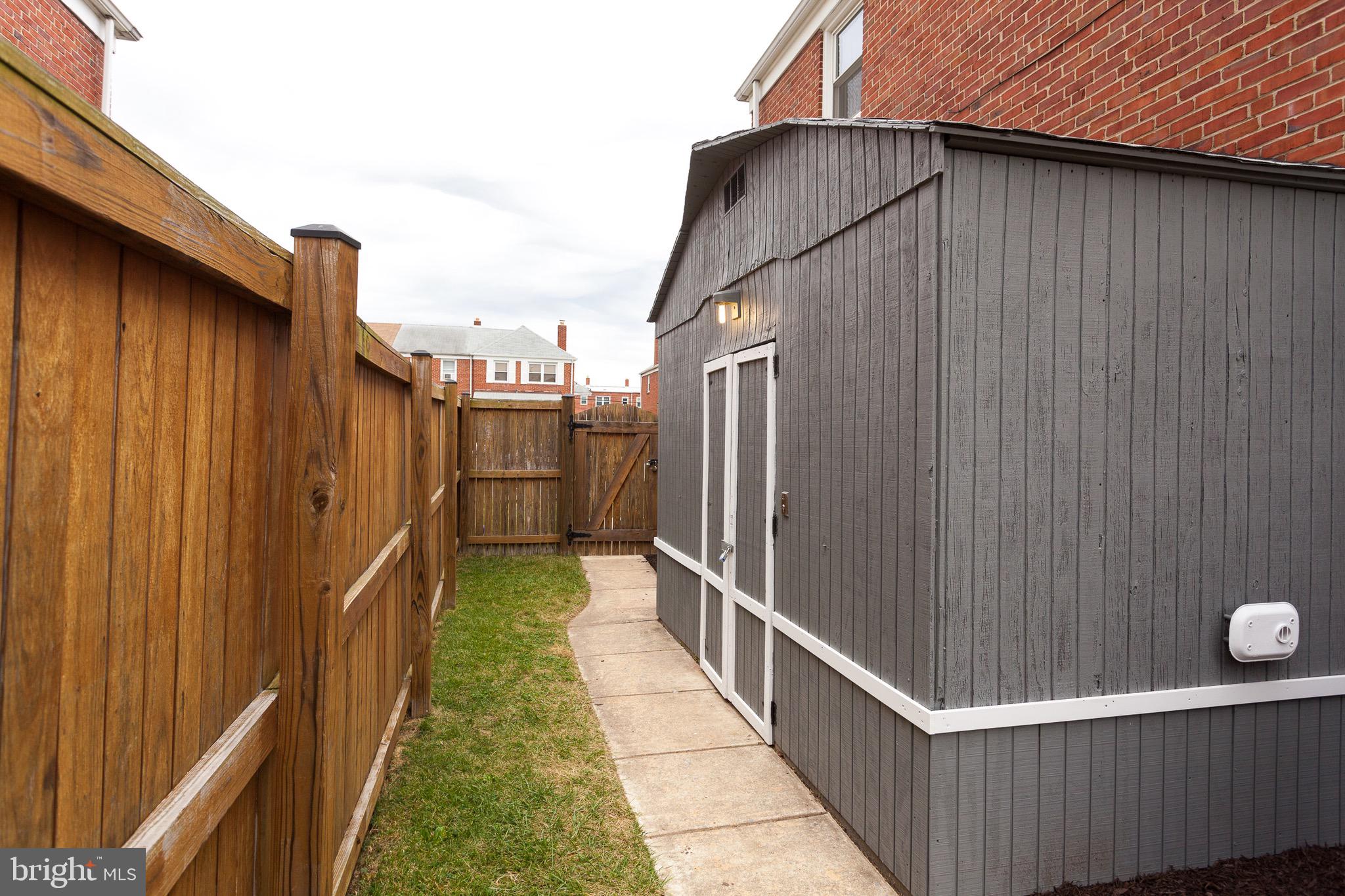 2128 Coralthorn Road Baltimore, MD 21220 - Photo 26 of 27 Large shed and fully fenced in yard.