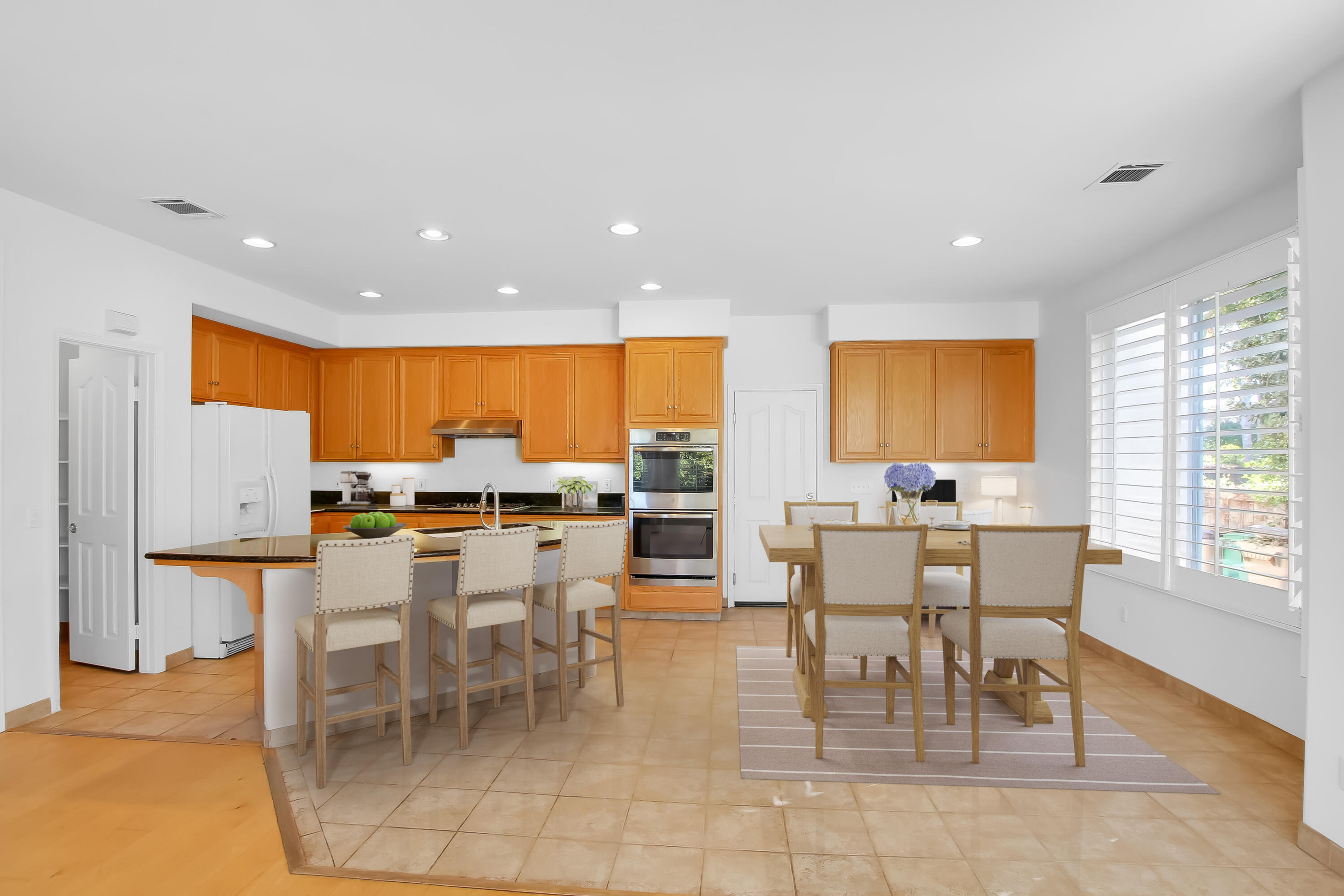 6866 Shadowbrook Drive Goleta, CA 93117 - Photo 17 of 33 Kitchen/Breakfast Virtual Staging