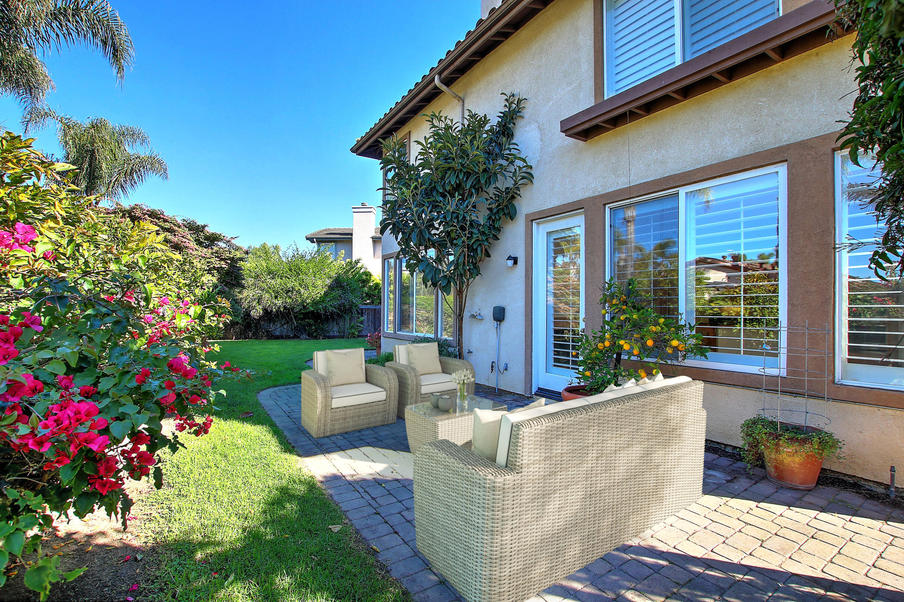 6866 Shadowbrook Drive Goleta, CA 93117 - Photo 3 of 33 Back Patio/Virtually Staged
