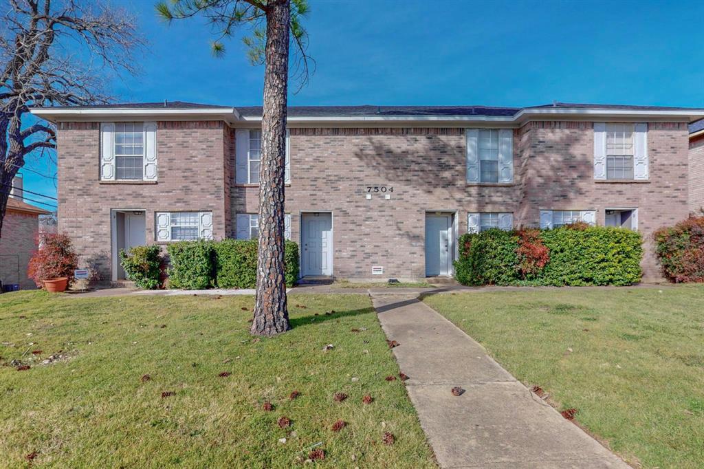 7504 Chapin Road Fort Worth, TX 76116 - Photo 1 of 1 front view of a house with a yard