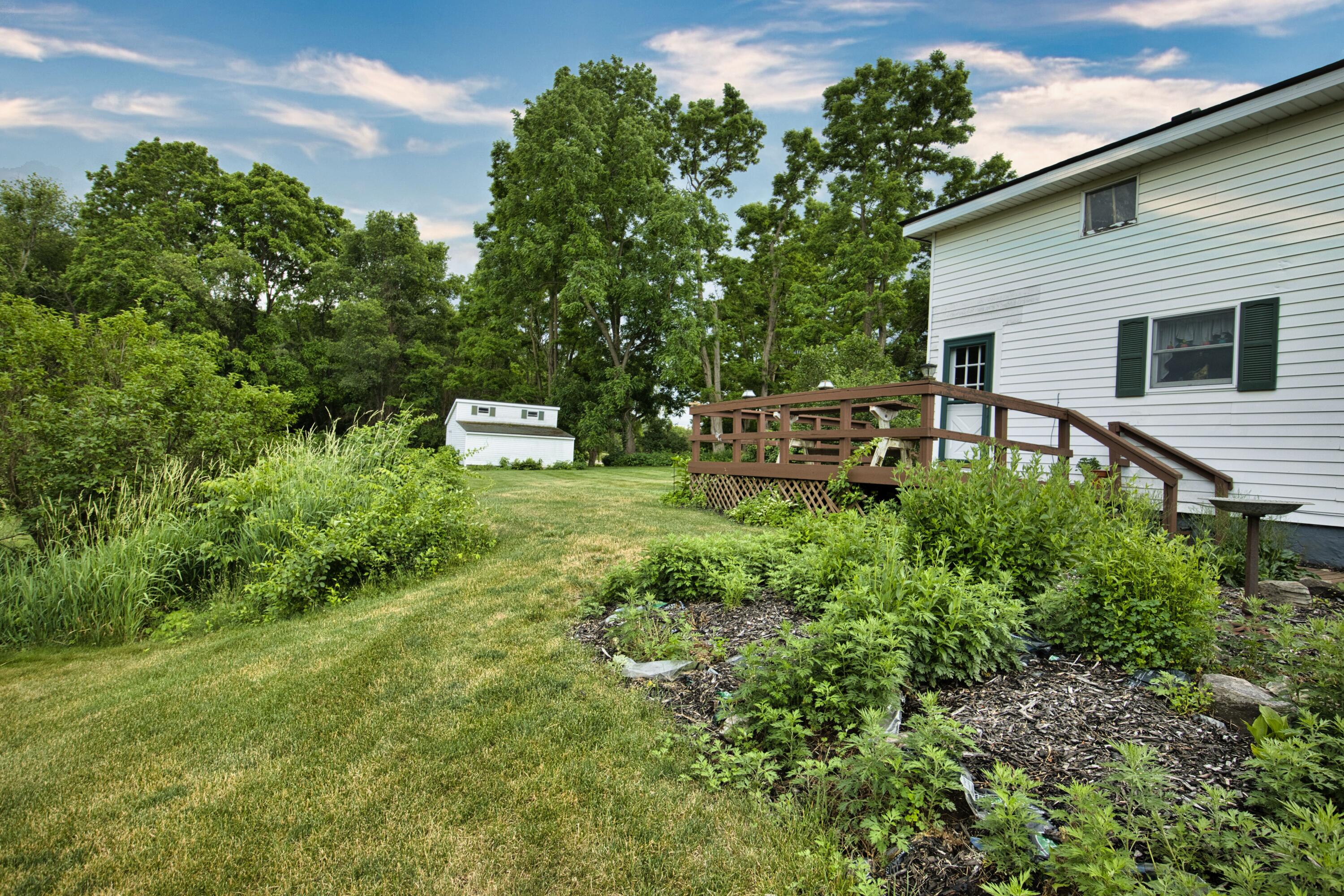 8045 Chilson Road Pinckney, MI 48169 - Photo 3 of 22 Side yard w Shed