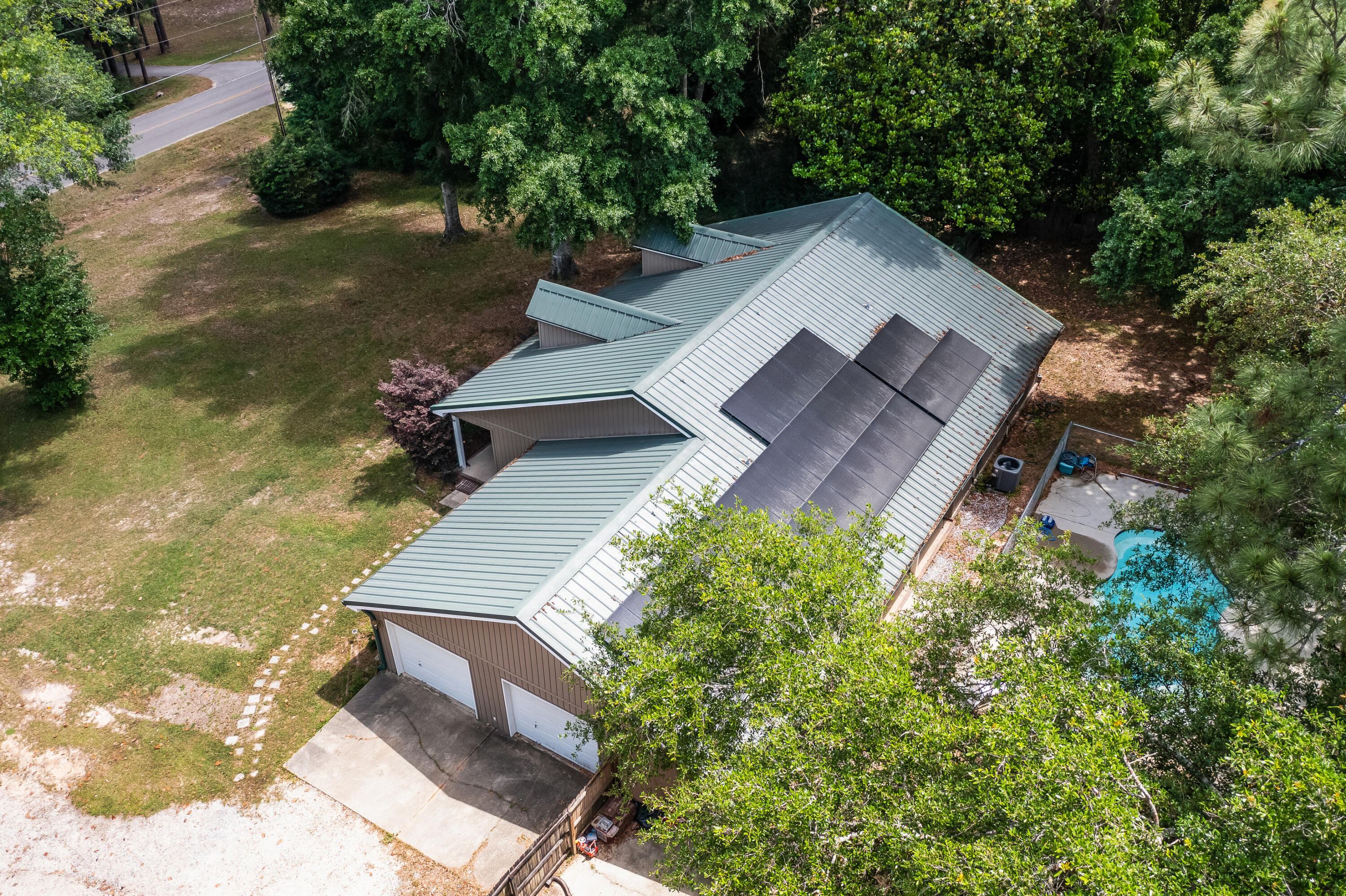 6633 Frank Reeder Road Pensacola, FL 32526 - Photo 7 of 43 an aerial view of a house with a yard